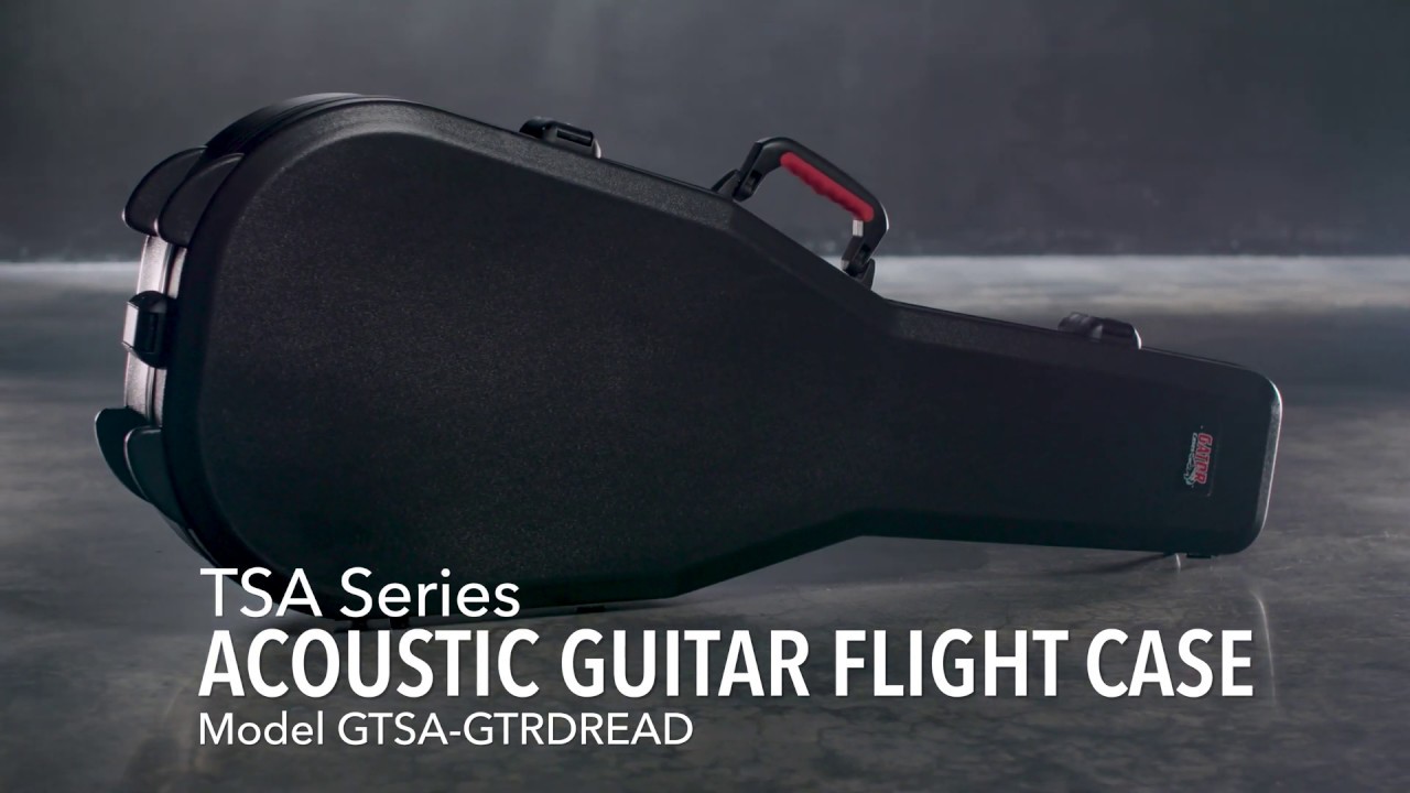 Video thumbnail: Gator GTSA-GTRDREAD Acoustic Guitar Flight Case